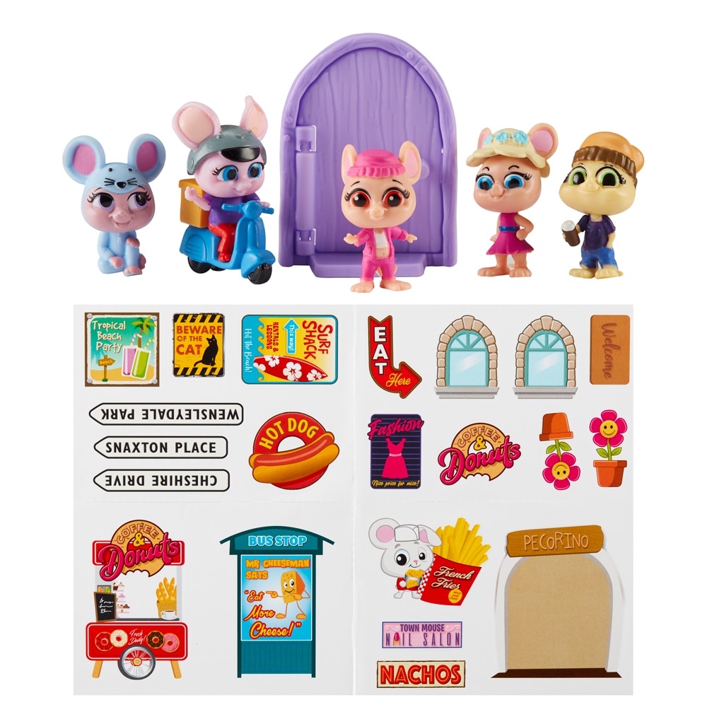 Pack de 5 figuras Mouse In The House Bandai 3