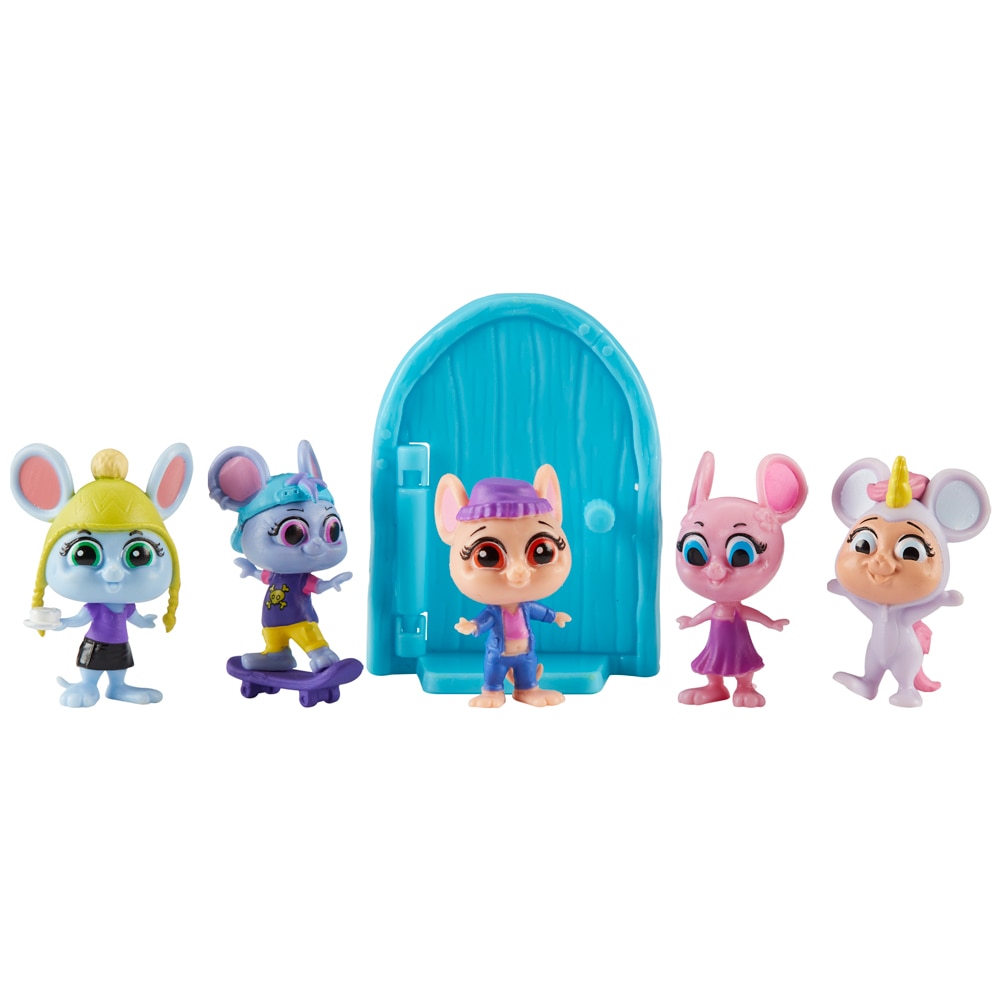 Pack de 5 figuras Mouse In The House Bandai 4