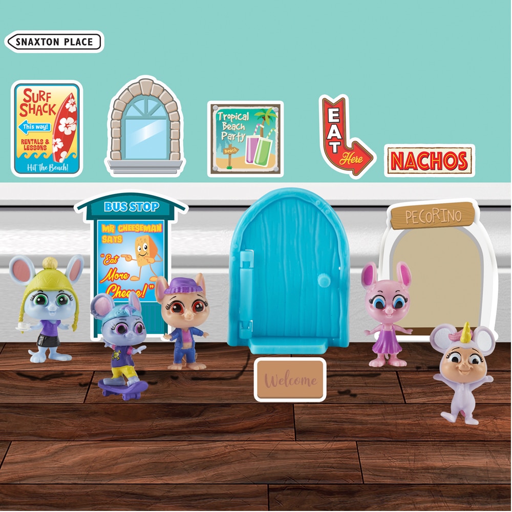 Pack de 5 figuras Mouse In The House Bandai 8
