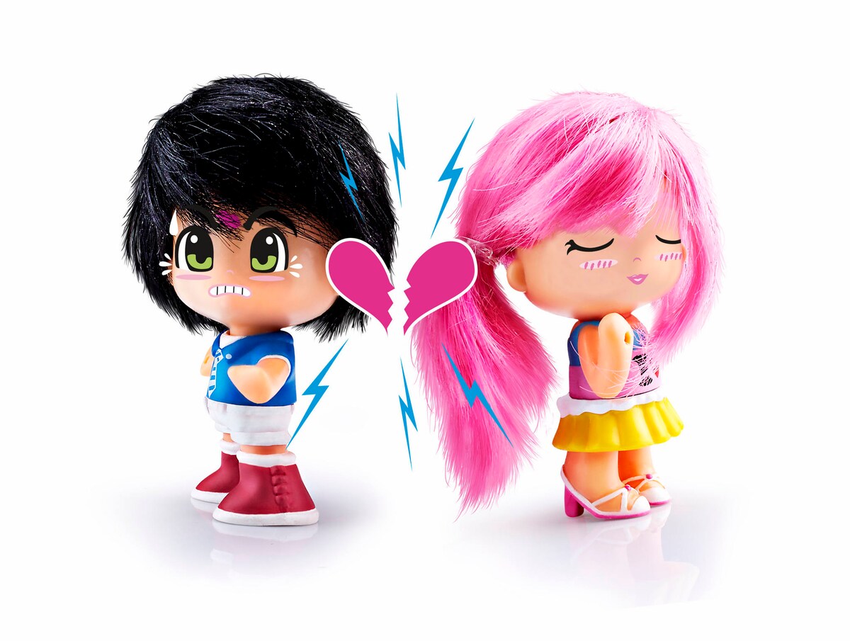 Pack Hairy Friends PinyPon 4