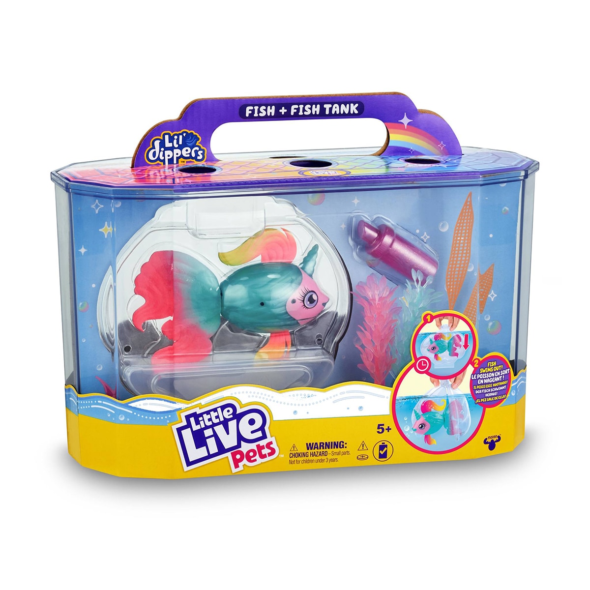 Pecera con Aquarito Little Live Pets. 2