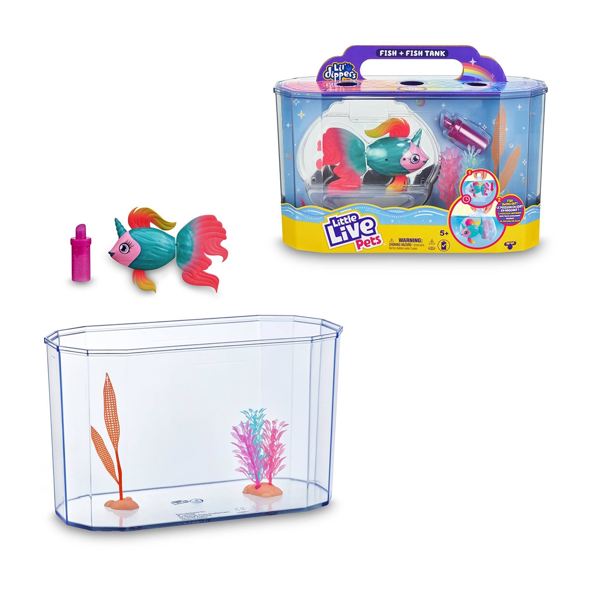 Pecera con Aquarito Little Live Pets. 3