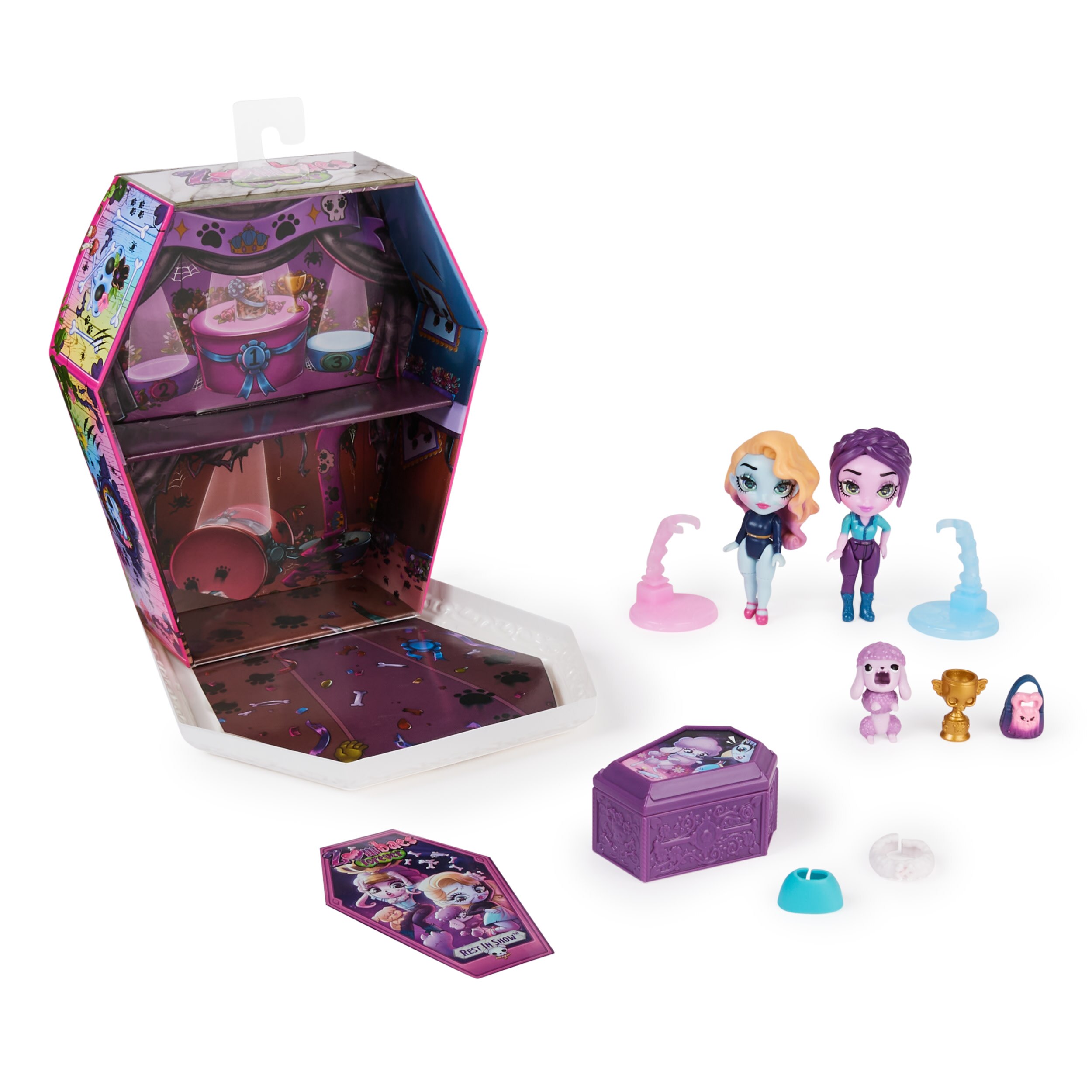 Set muñecas "Rest in Show", Zombaes, Spin Master 2