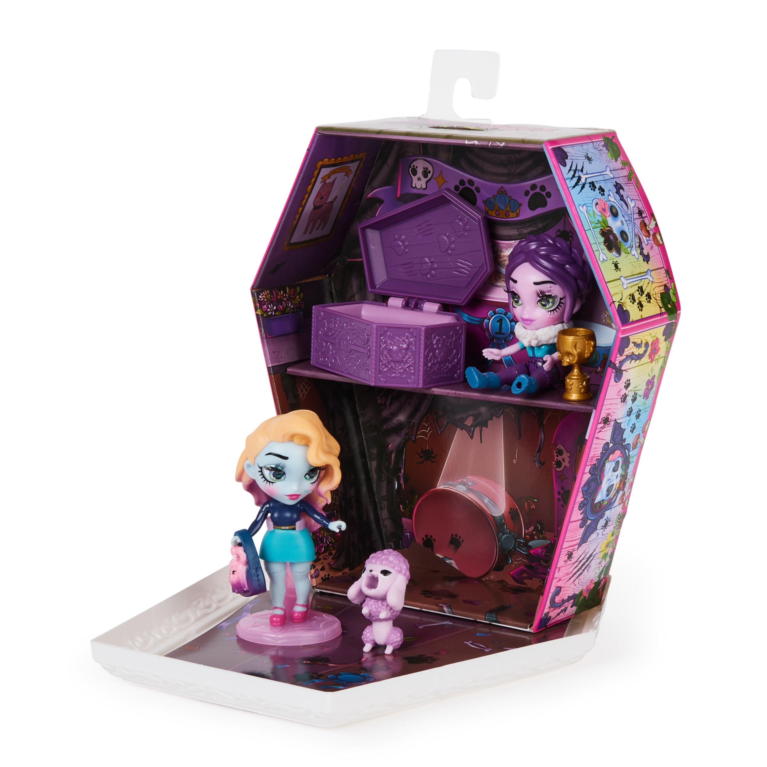 Set muñecas "Rest in Show", Zombaes, Spin Master 4
