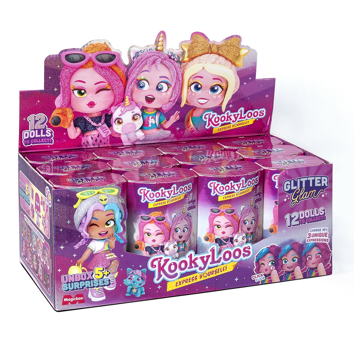 Muñeca KookyLoos Glitter Glam - Surprise Doll 17