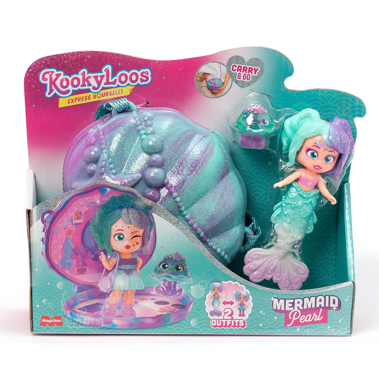 Boneca KookyLoos- Kooky Mermaids Pearl 6