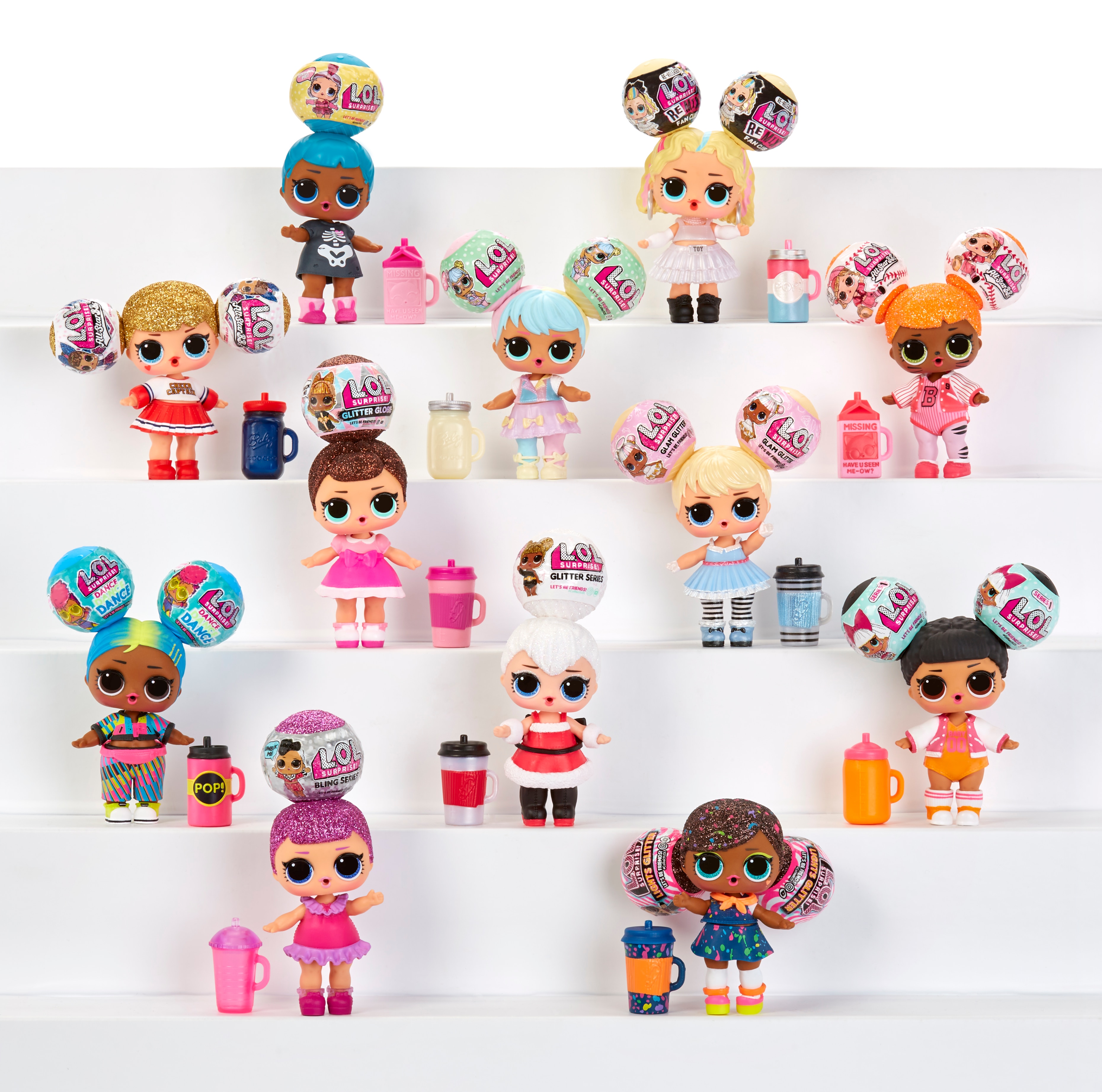 Muñeca pequeña y Accesorios en Bola Sorpresa Sooo Mini L.O.L. Surprise 2