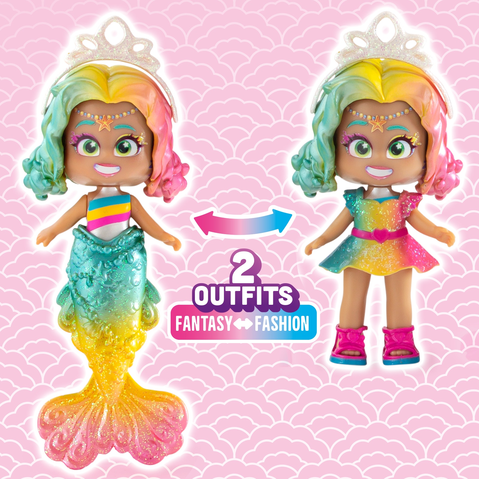 Muñeca KookyLoos- Kooky Mermaids Coral 4