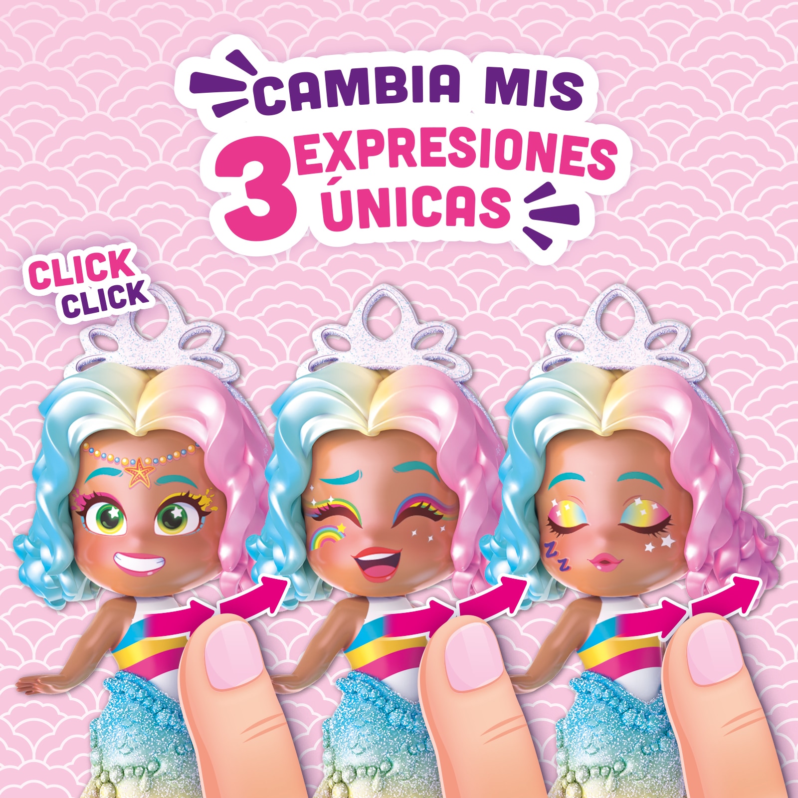 Muñeca KookyLoos- Kooky Mermaids Coral 5