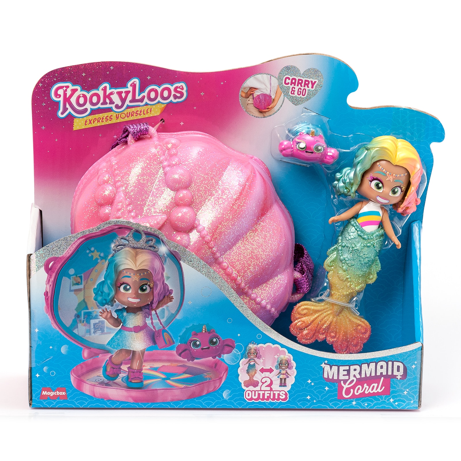Muñeca KookyLoos- Kooky Mermaids Coral 6
