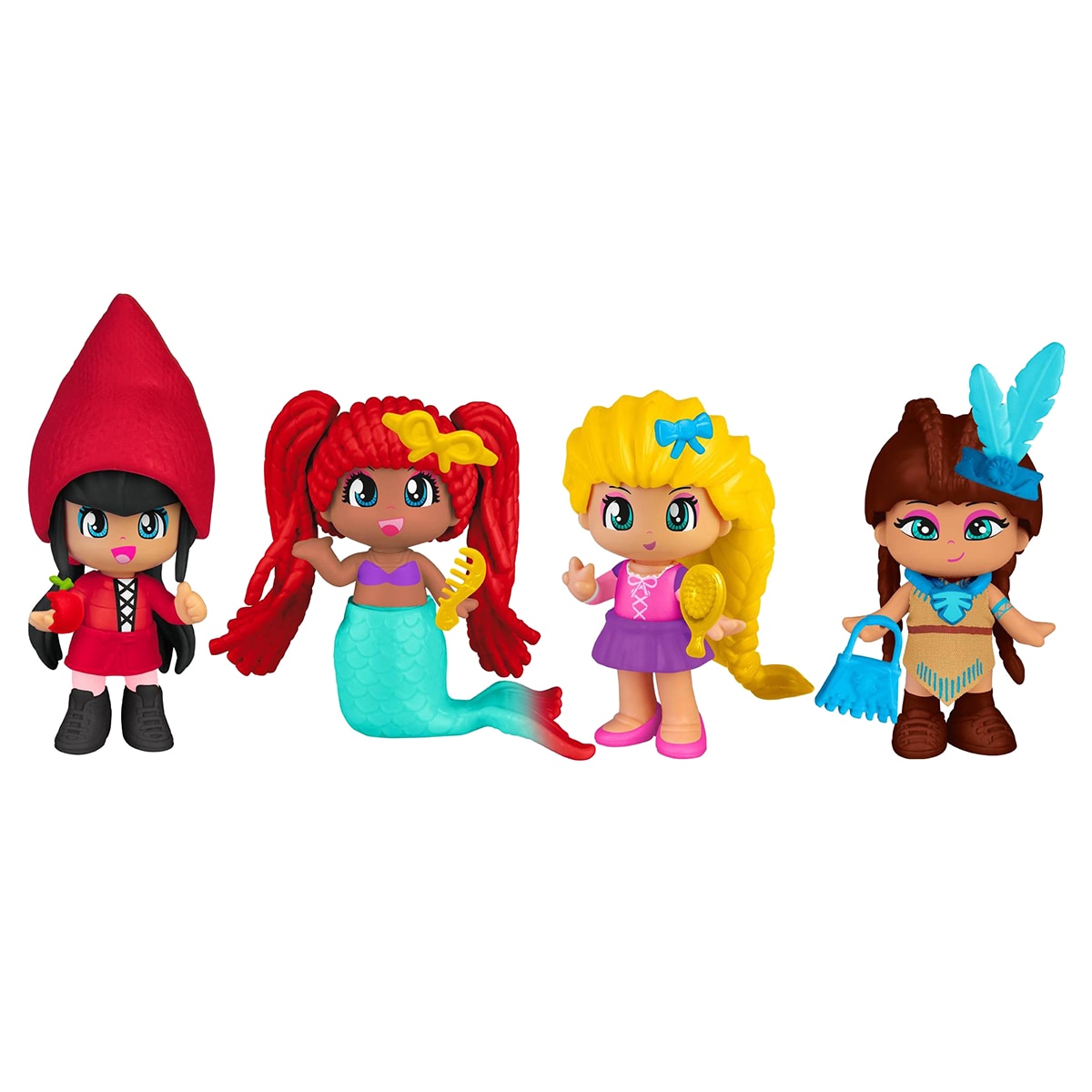 Imagen 0 de Pinypon Tales Pack 4 figuras