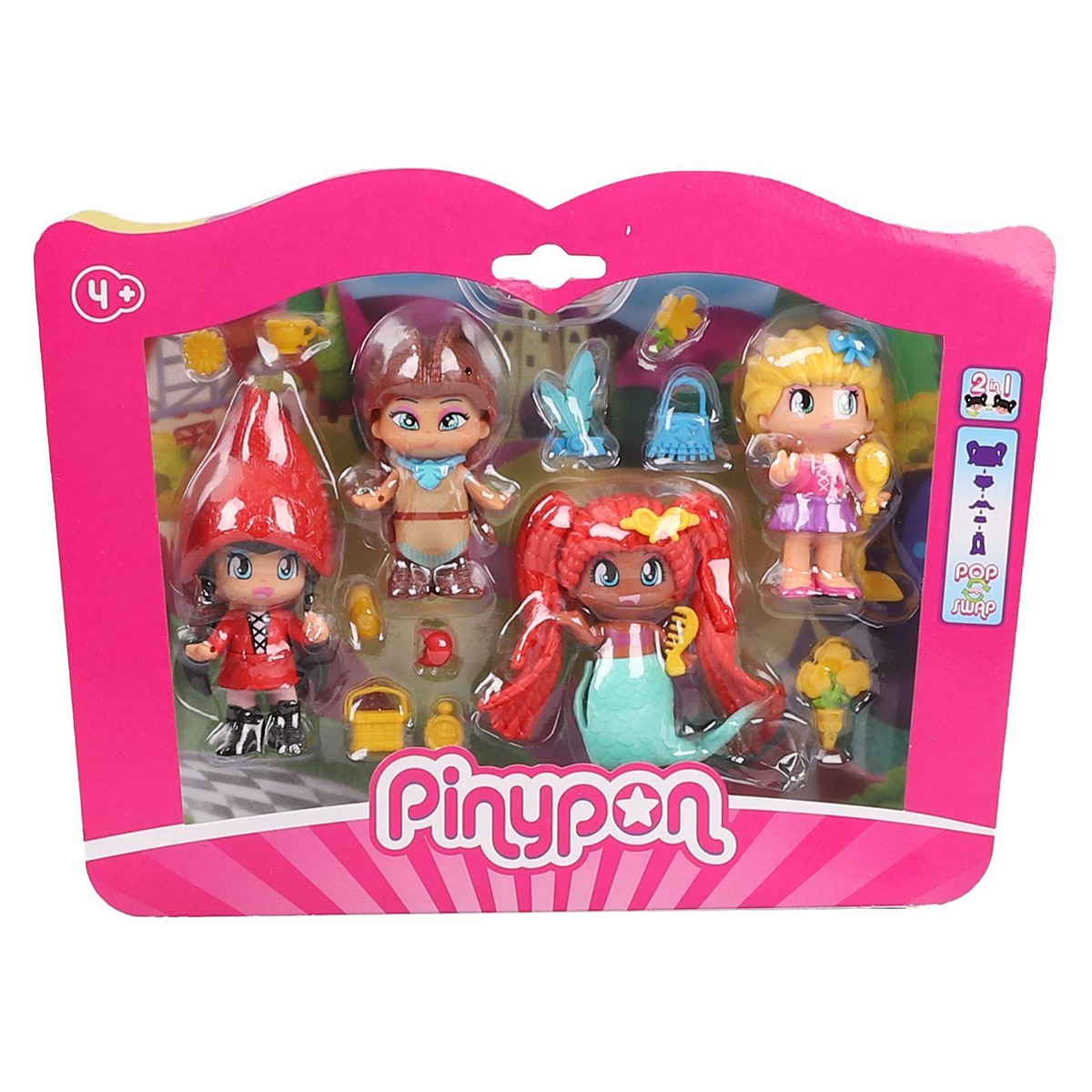 Pinypon Tales Pack 4 figuras 7
