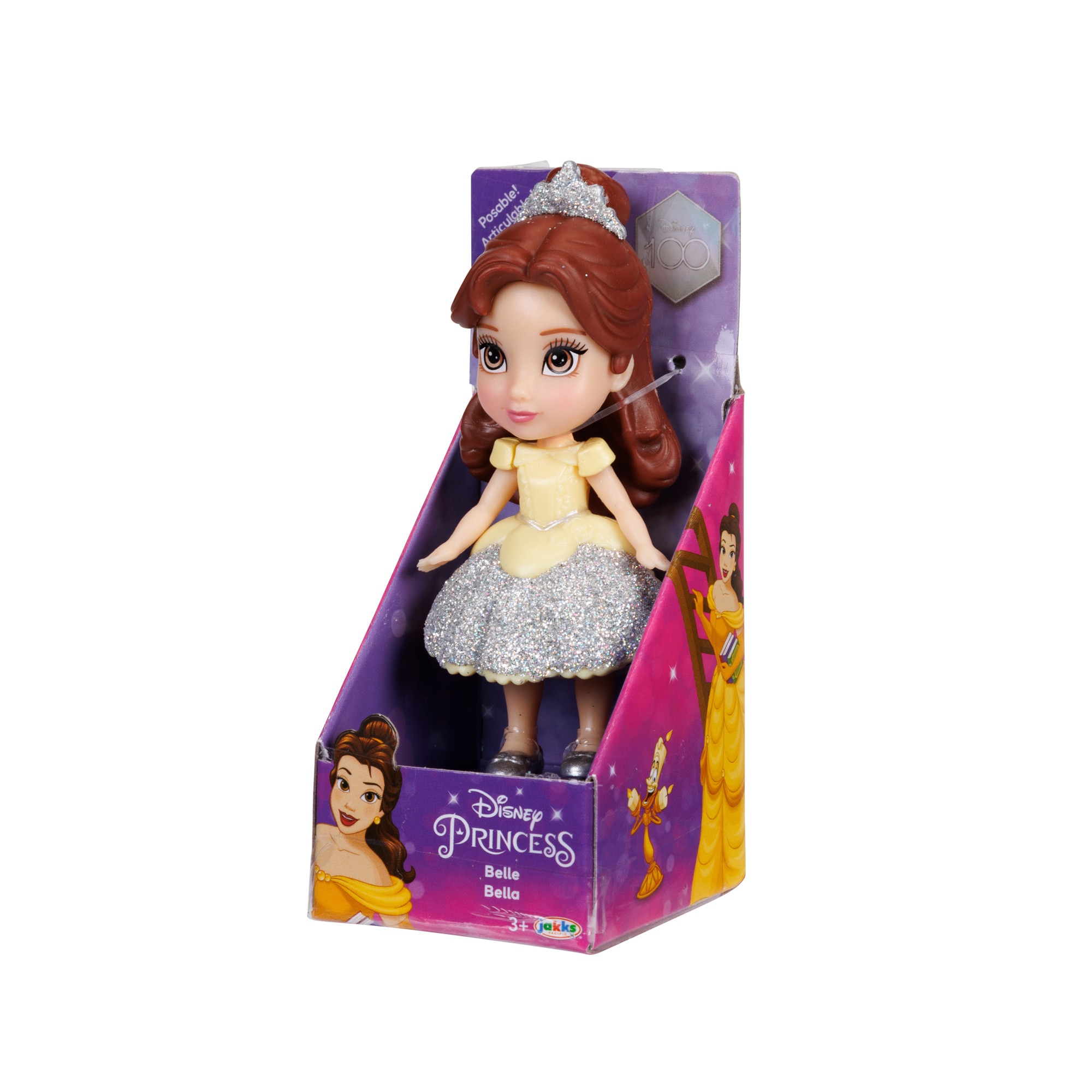 Mini Muñecas surtidas Purpurina Princesas Disney 13