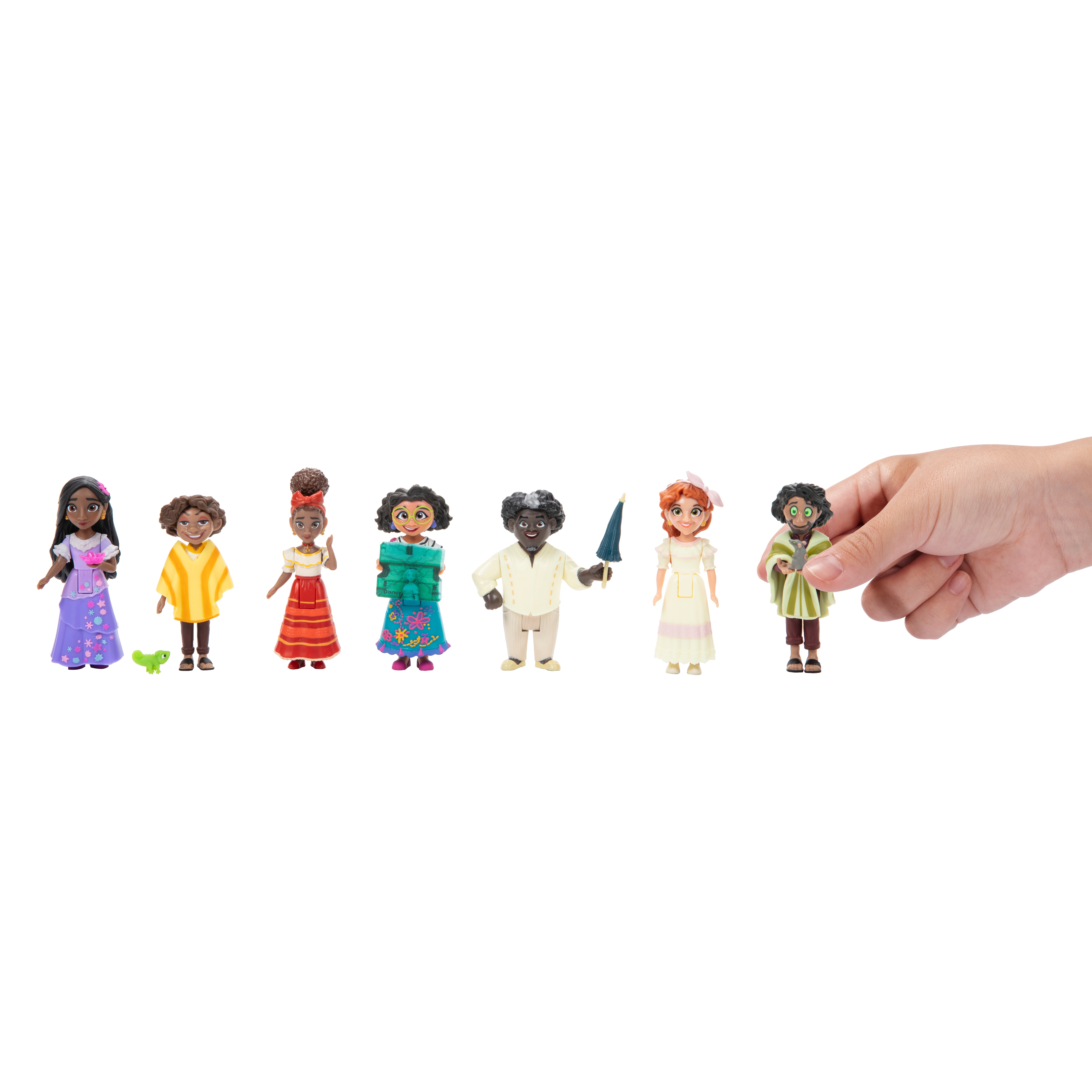 Set 7 Mini Muñecas Encanto Disney 3