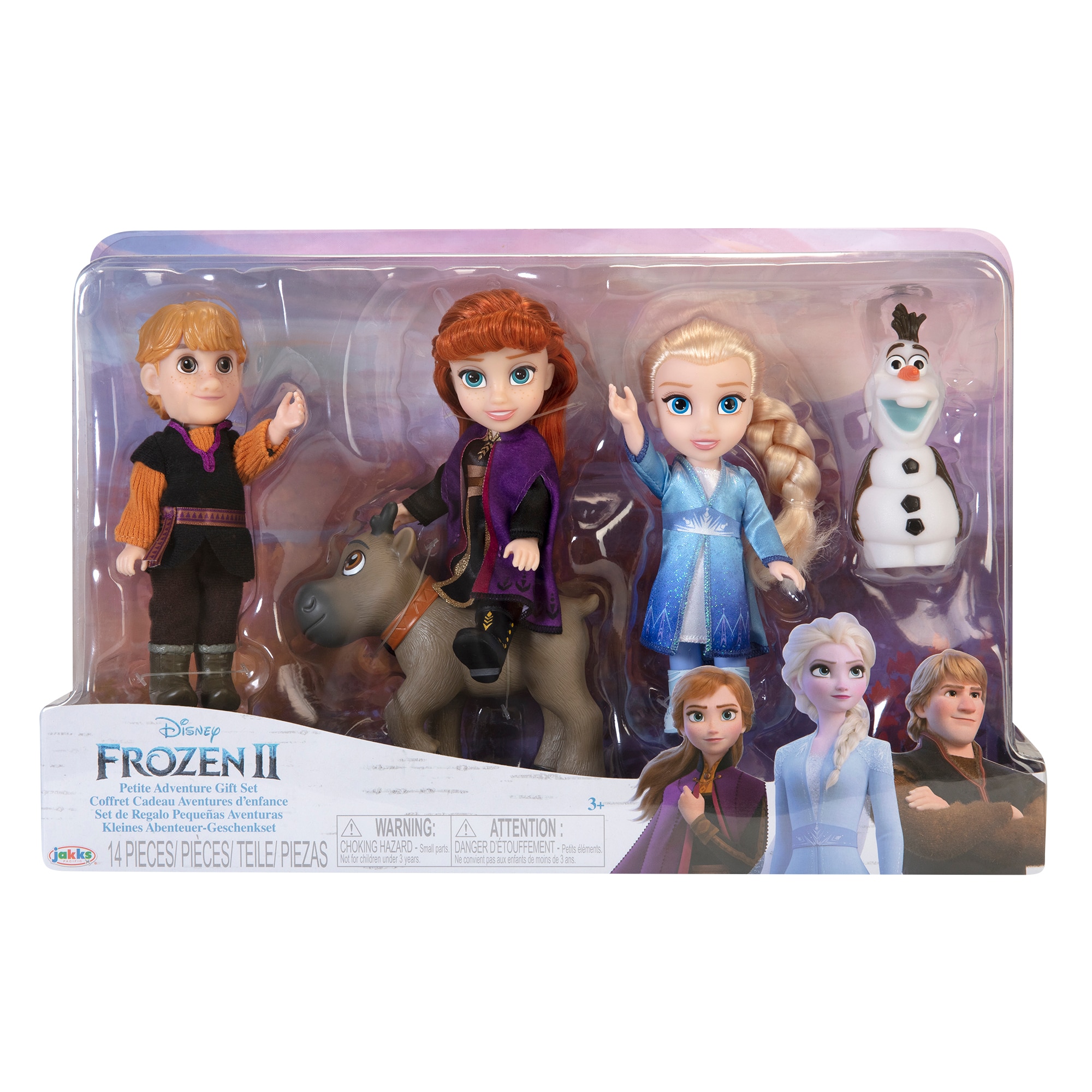 Set Aventuras 5 muñecas 15 cm Frozen Disney 2
