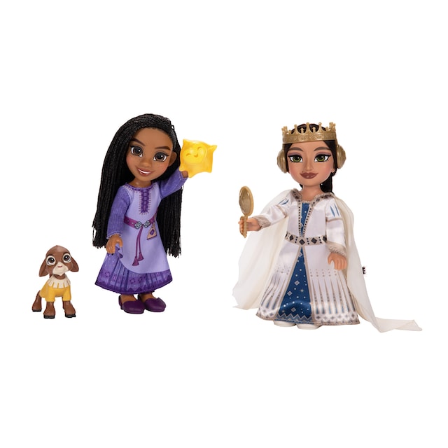 Set Cuentacuentos muñecas 15 cm Asha & Reina Amaya Wish Disney