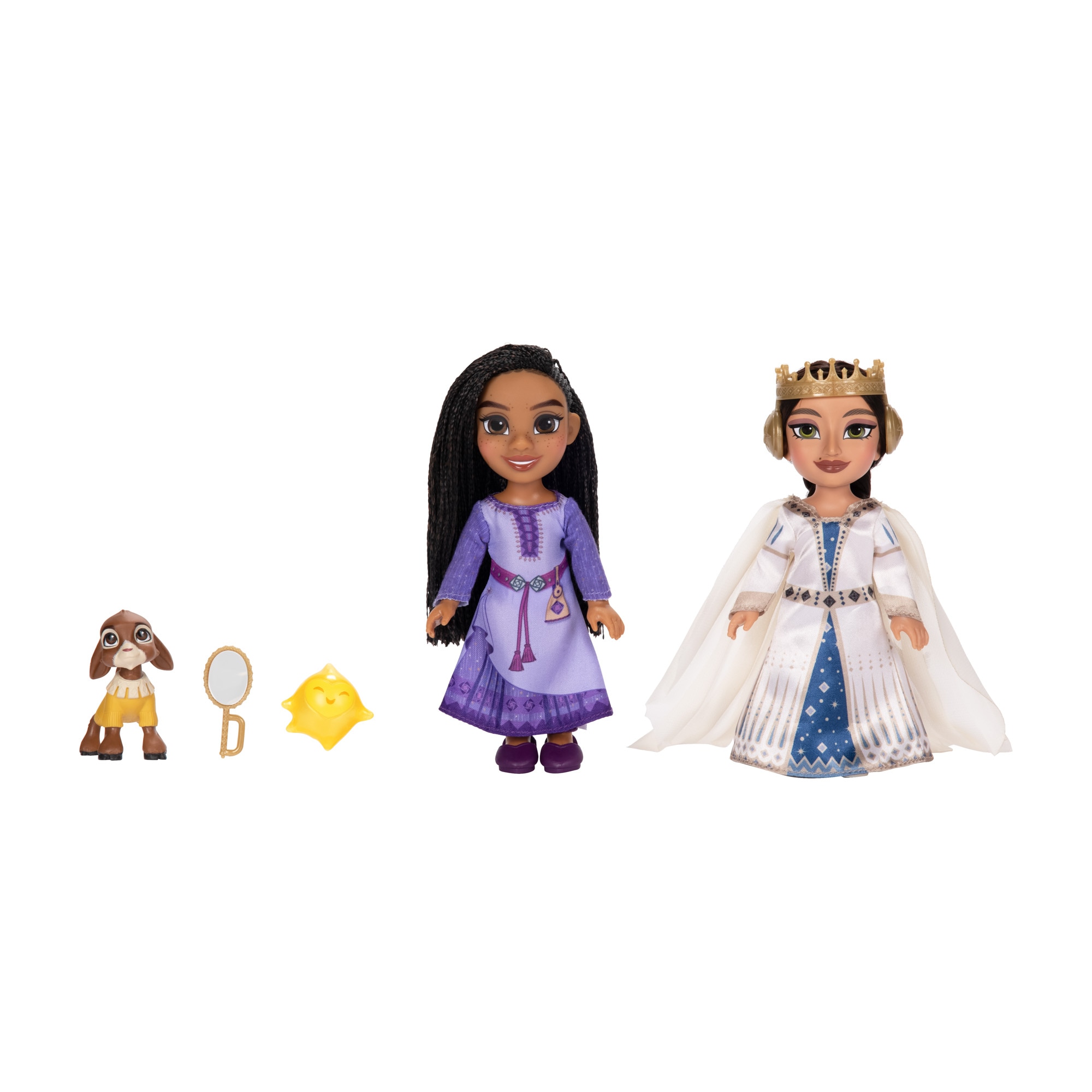 Set Cuentacuentos muñecas 15 cm Asha & Reina Amaya Wish Disney 3