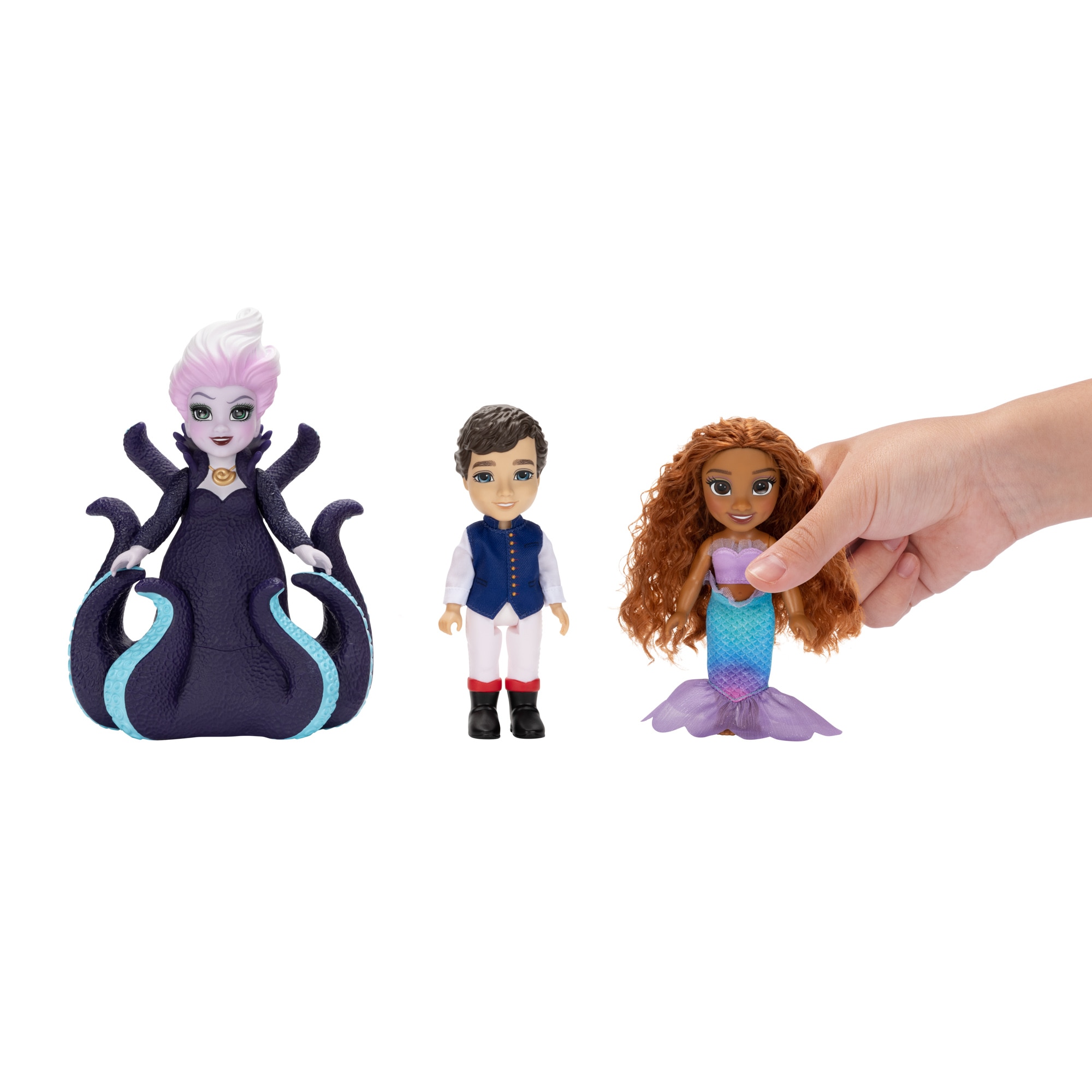 Set 3 muñecas 15 cm La Sirenita Disney Jakks Pacific 3