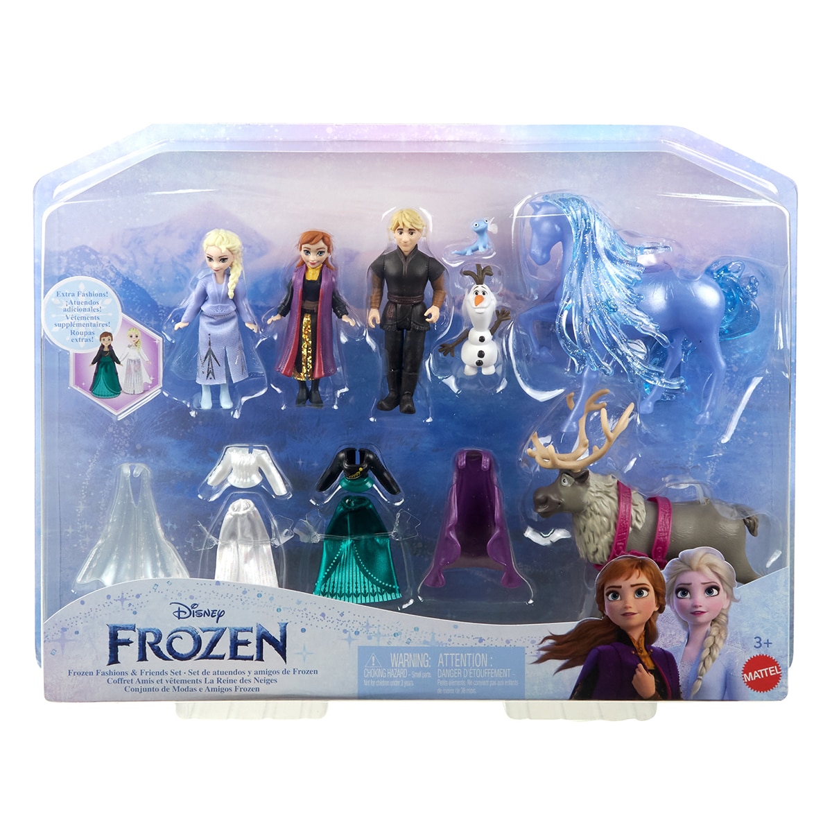 Disney Frozen Set de amigos y moda Mattel 6