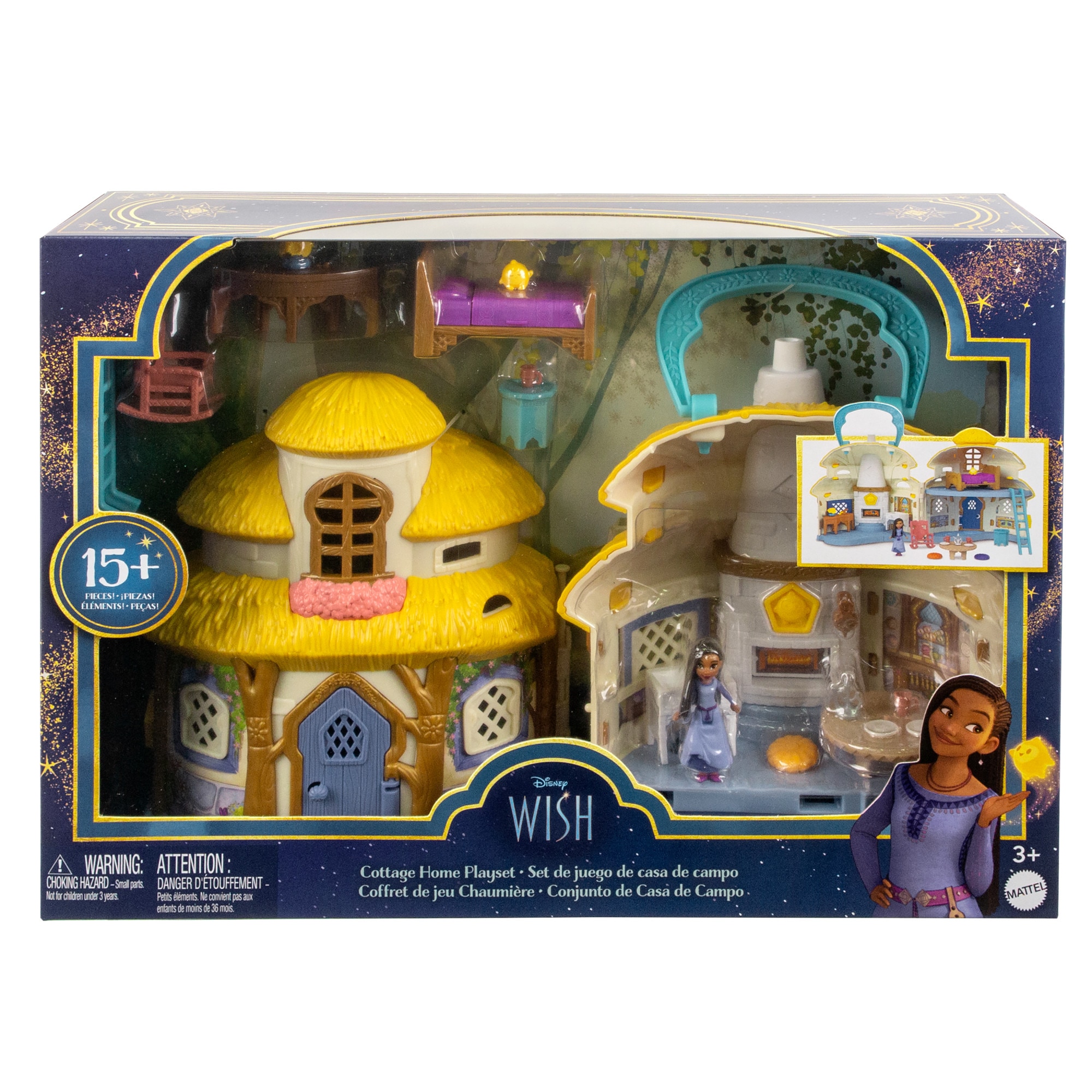 Micro Village House Wish Mattel 7