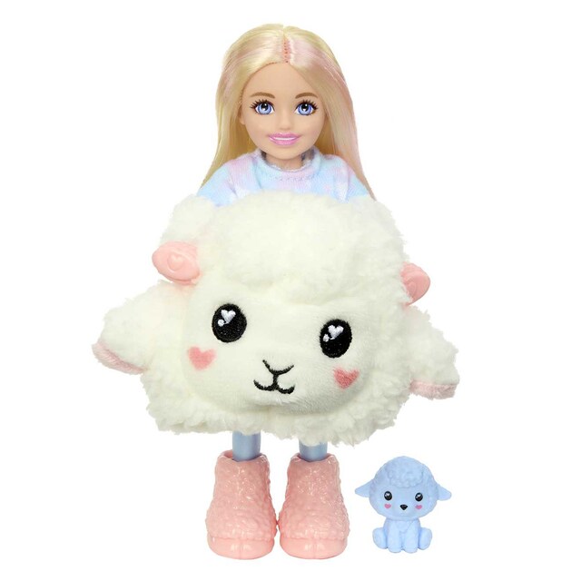 Imagen 0 de Barbie Chelsea Cutie Reveal Muñeca con disfraz de oveja