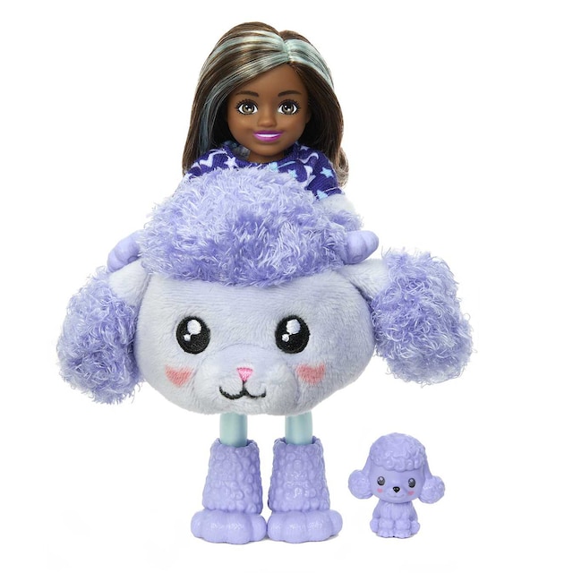 Barbie Chelsea Cutie Reveal Muñeca con disfraz de caniche