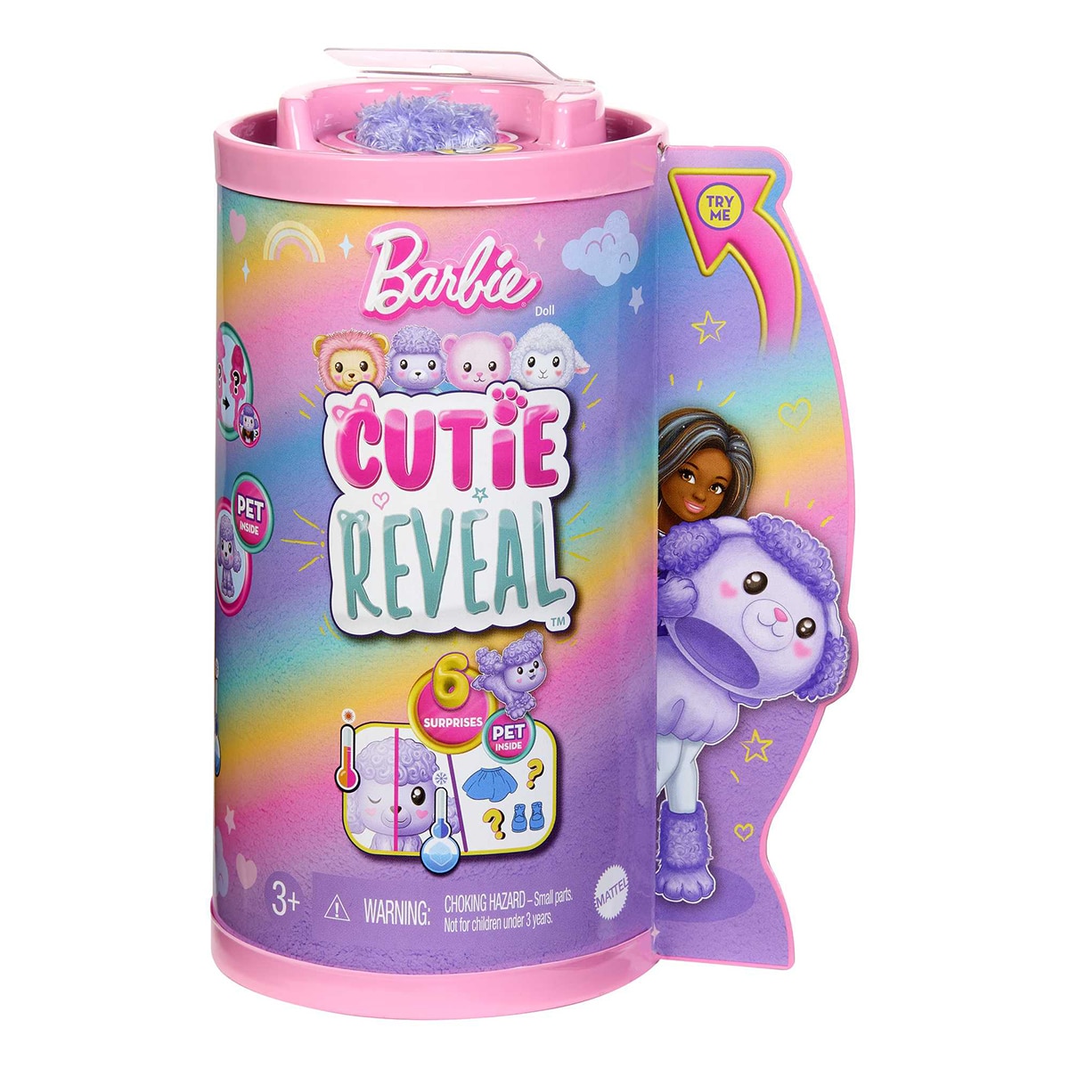 Barbie Chelsea Cutie Reveal Muñeca con disfraz de caniche 6