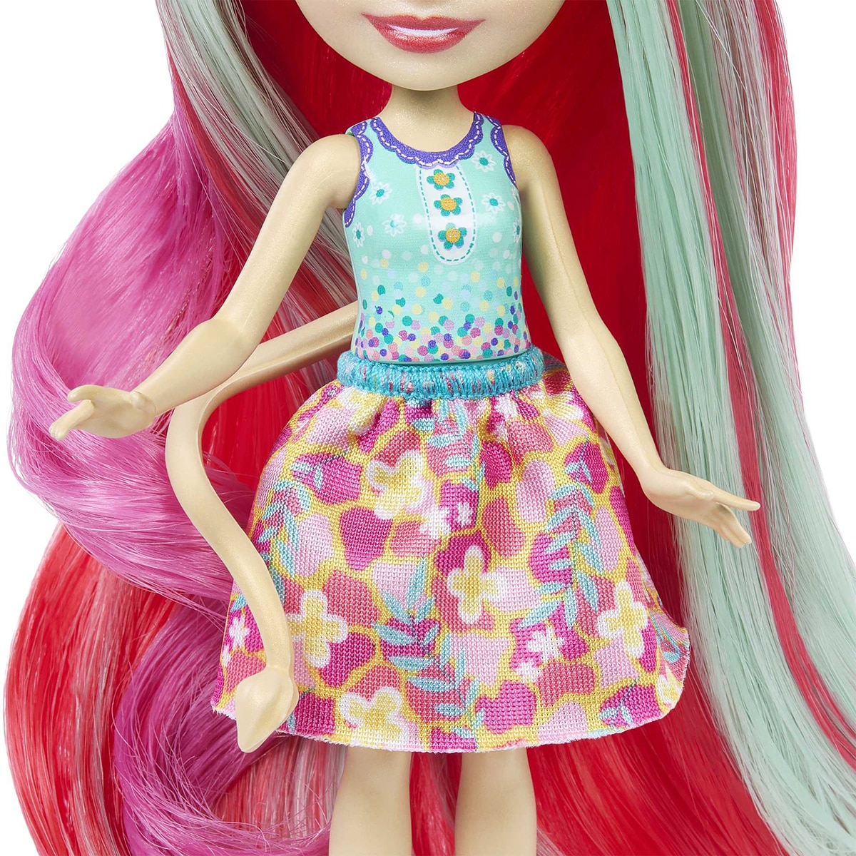 Enchantimals Muñeca con accesorios para peinar Glam Party Jirafa Mattel 4