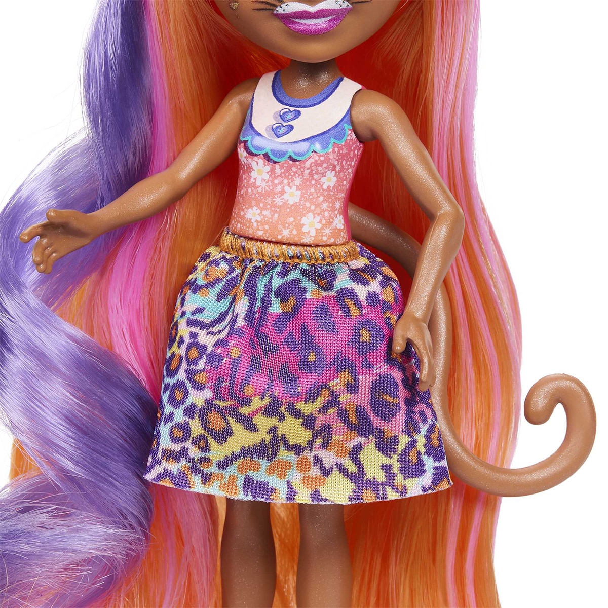Enchantimals Muñeca con accesorios para peinar Glam Party Guepardo Mattel 3