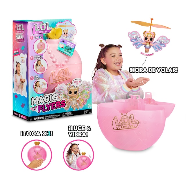 Muñeca Voladora Magic Wishies - Wonder Wings (Gold) L.O.L. Surprise