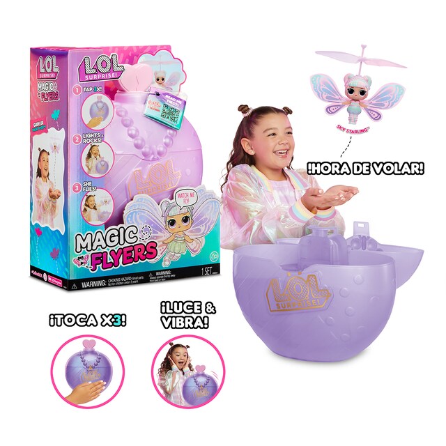 Muñeca Voladora Magic Wishies - Sweetie Fly (Lilac) L.O.L. Surprise