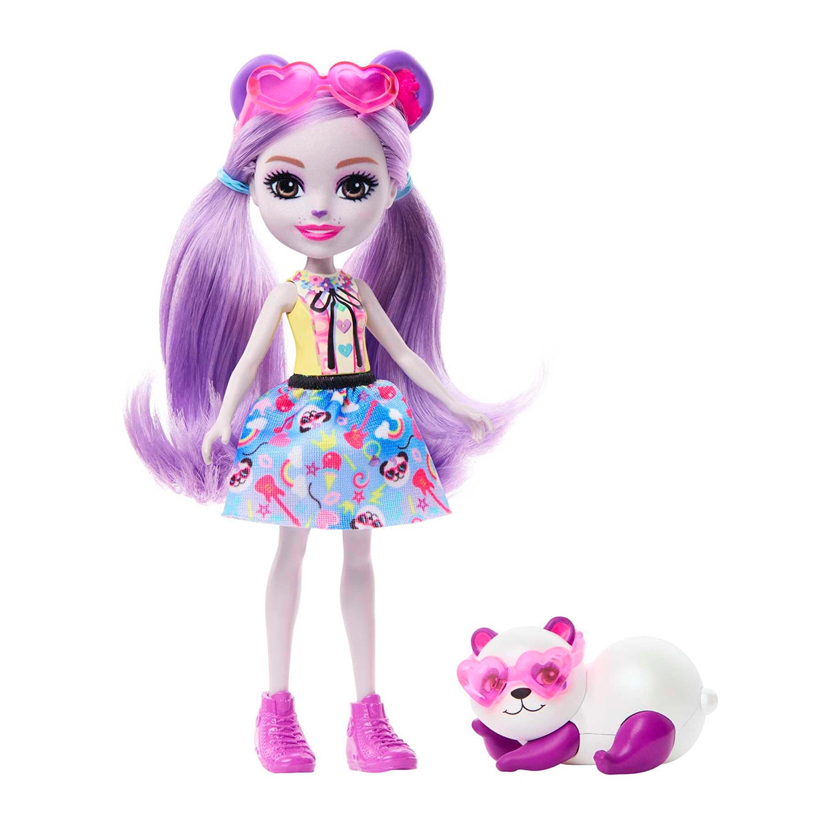 Muñeca Purple Panda Enchantimals 1