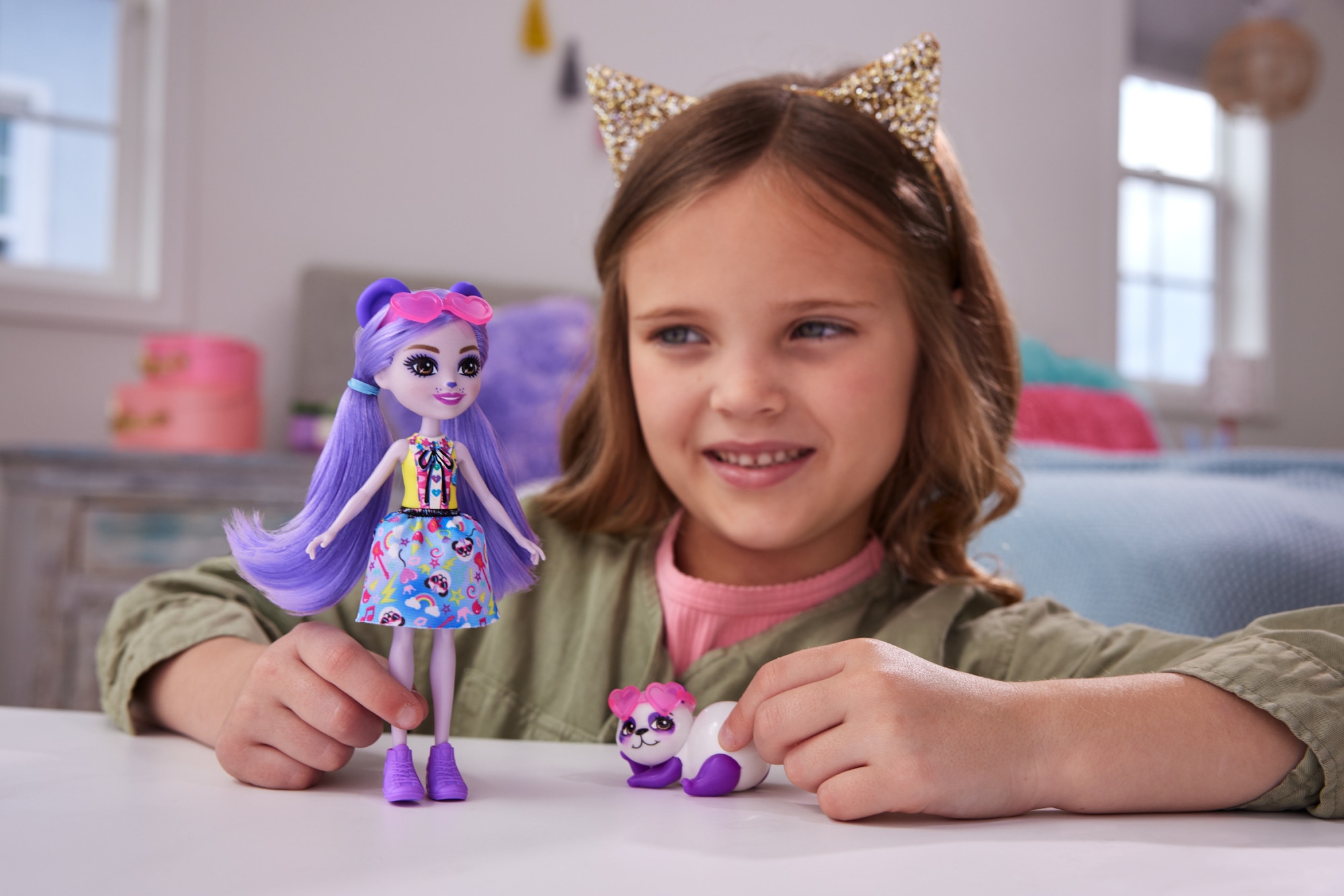 Muñeca Purple Panda Enchantimals 2