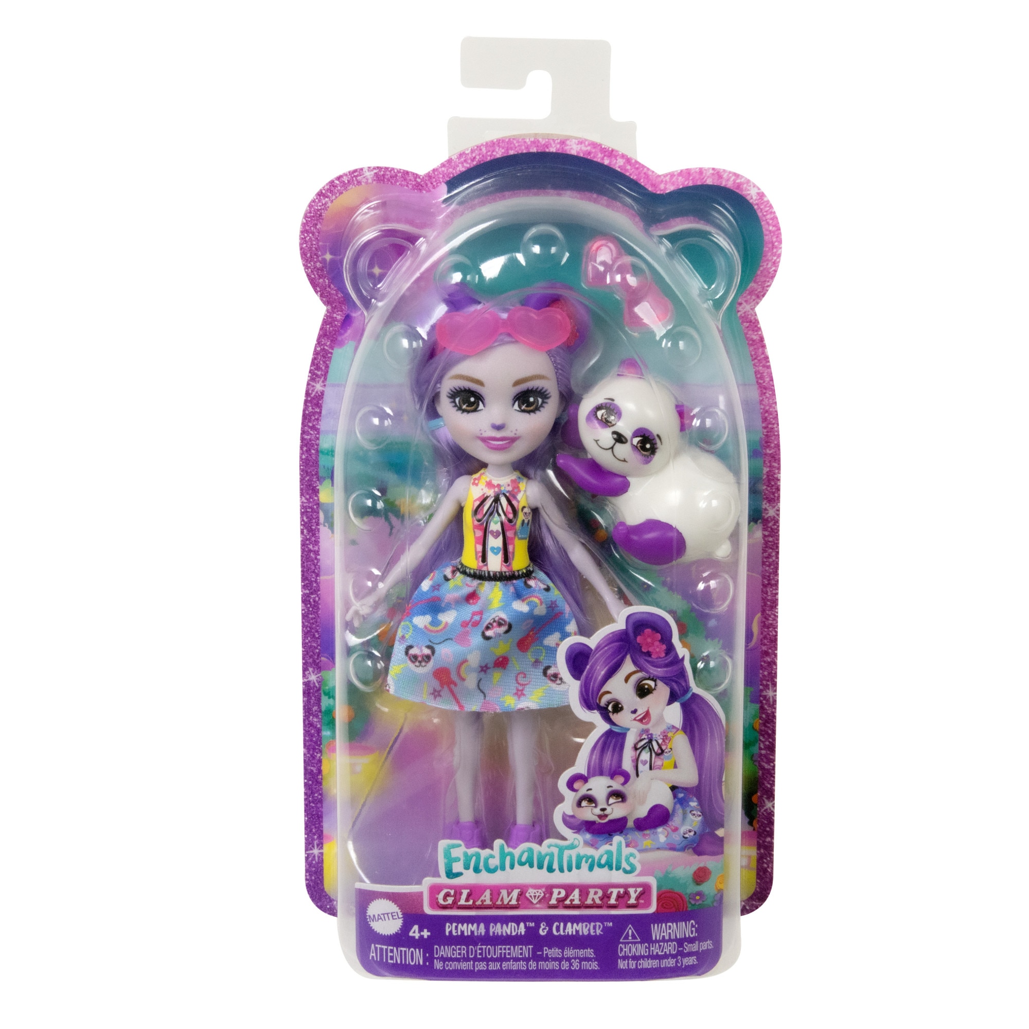 Muñeca Purple Panda Enchantimals 6