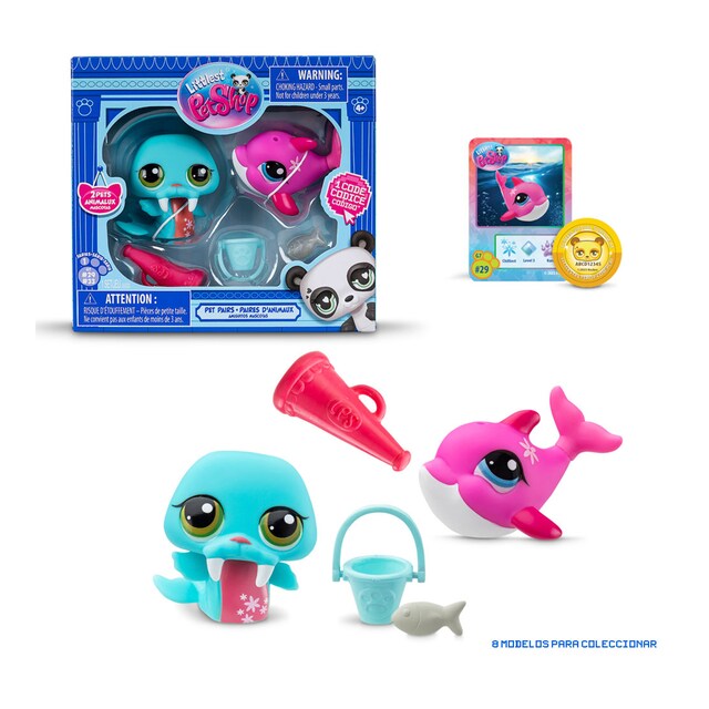 Pack de 2 - Mascotas Littlest Pet Shop