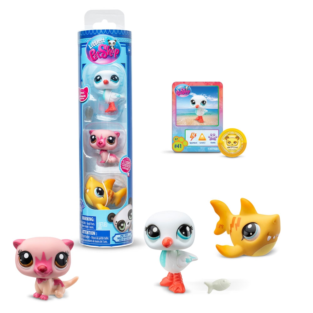 Pack de 3 - Mascotas Littlest Pet Shop 4