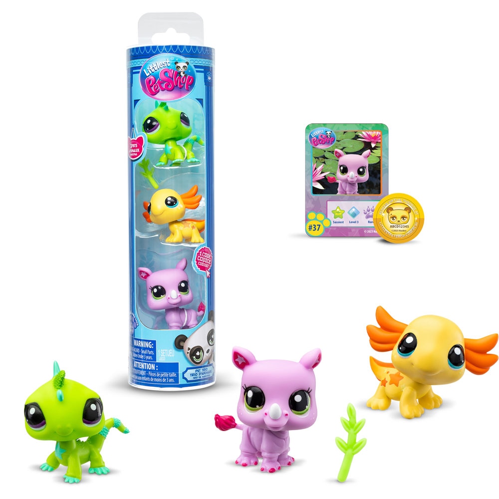 Pack de 3 - Mascotas Littlest Pet Shop 6