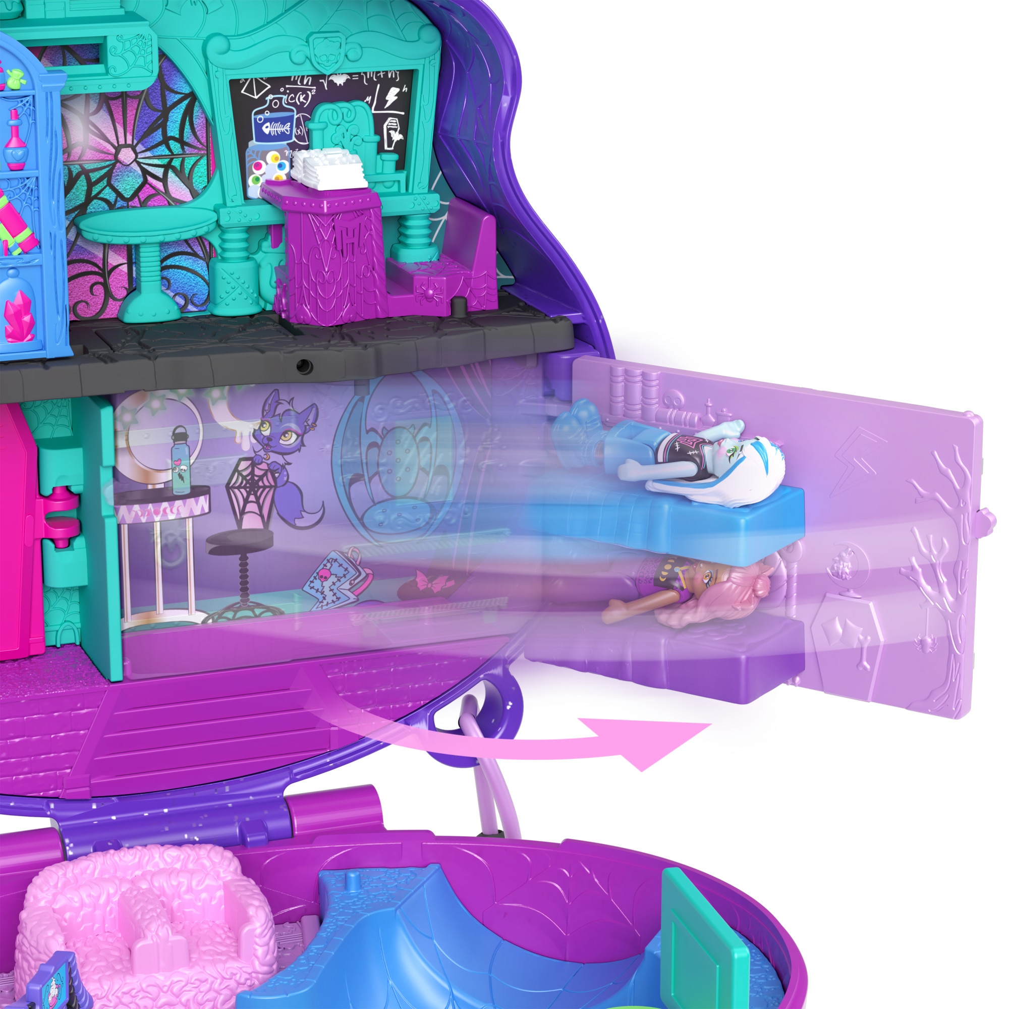 Polly Pocket Cofre Monster High 2
