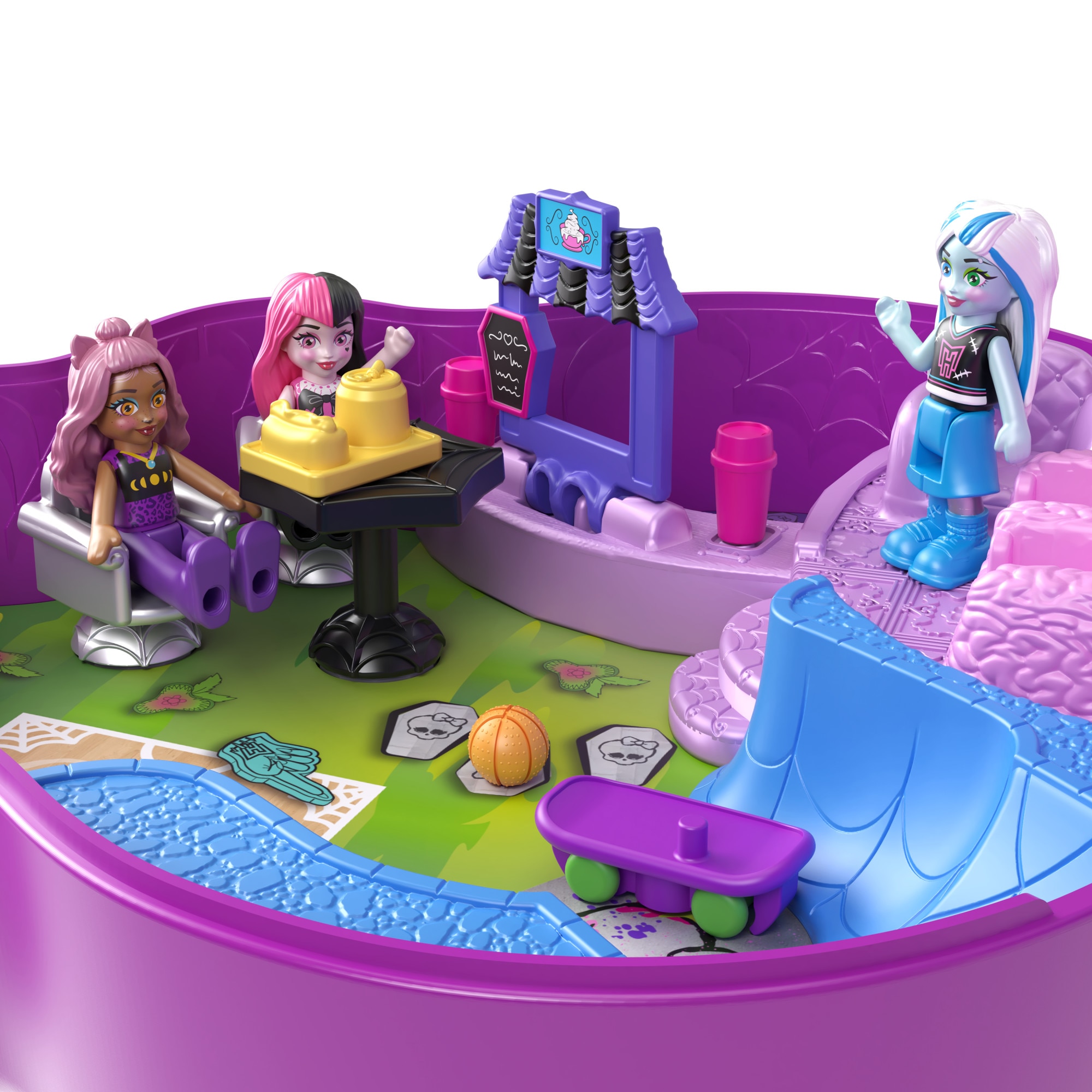 Polly Pocket Cofre Monster High 3