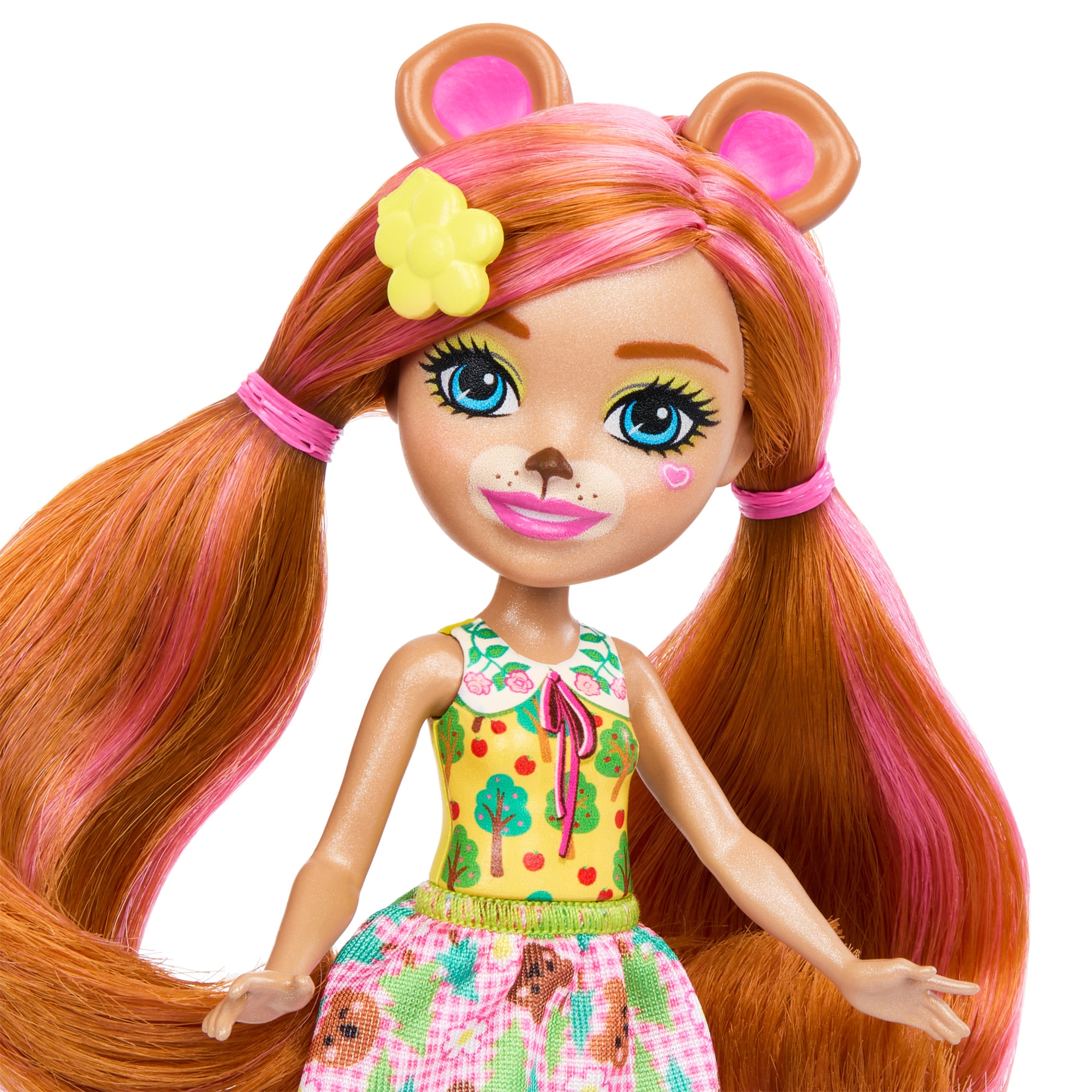 Muñeca con mascota oso Biloxie Bear Enchantimals Mattel 4