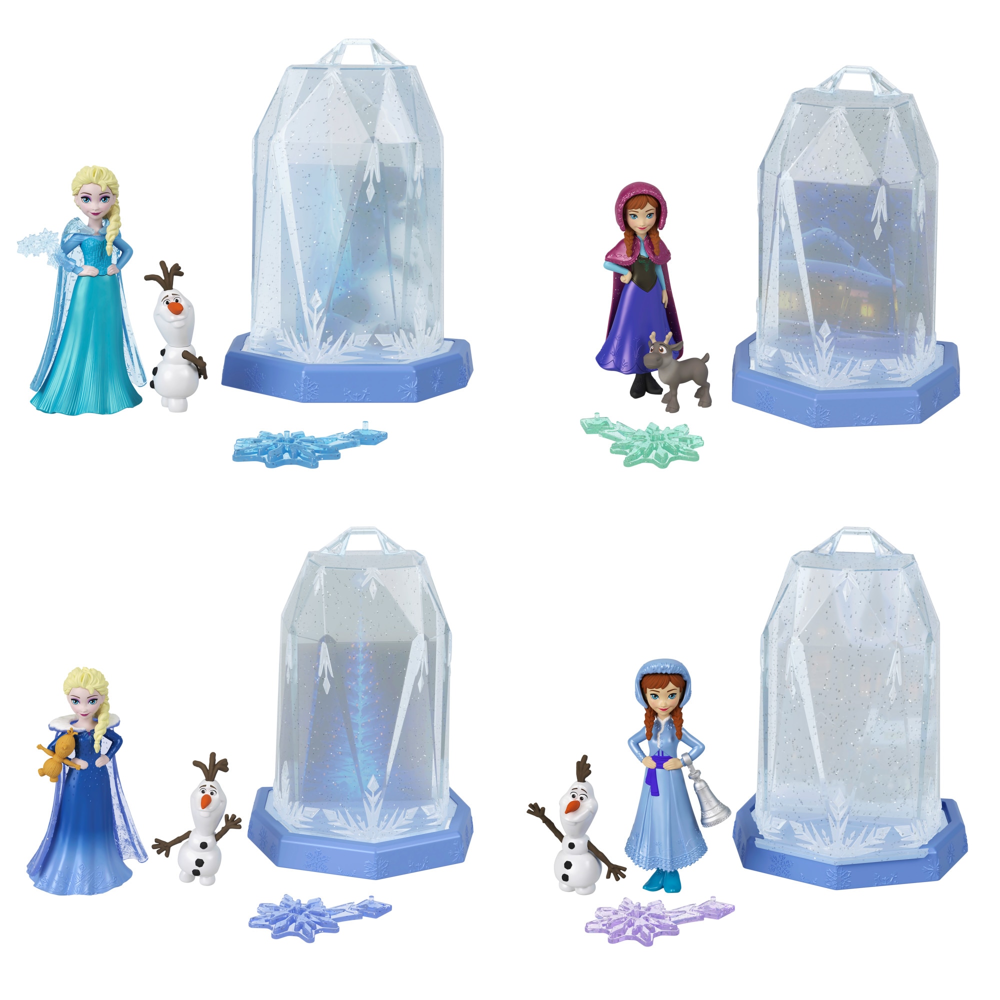 Mini Muñeca sorpresa Squishy Ice Reveal Disney Frozen Mattel modelos surtidos 3