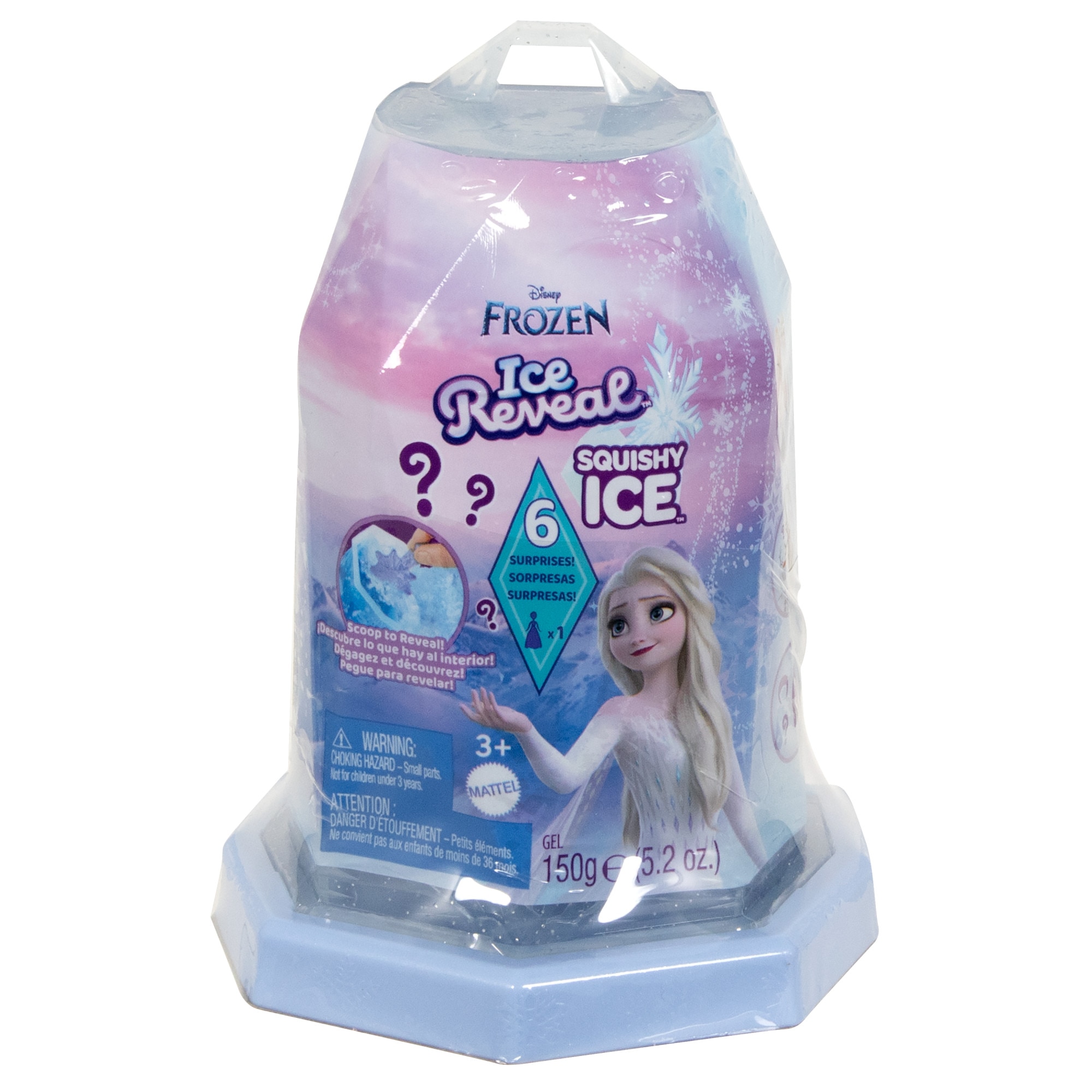 Mini Muñeca sorpresa Squishy Ice Reveal Disney Frozen Mattel modelos surtidos 6