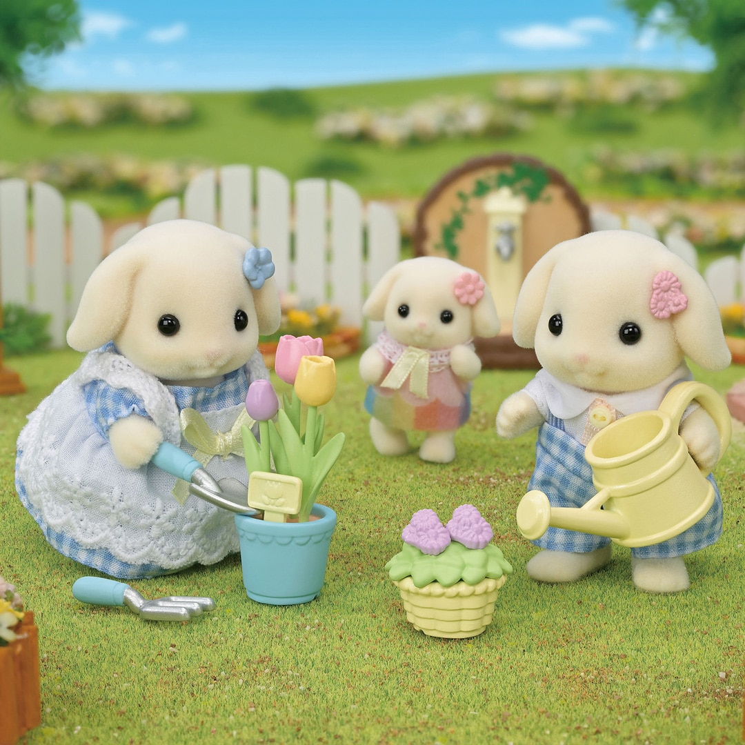 Set hermanos Conejo Flora Sylvanian Families 2