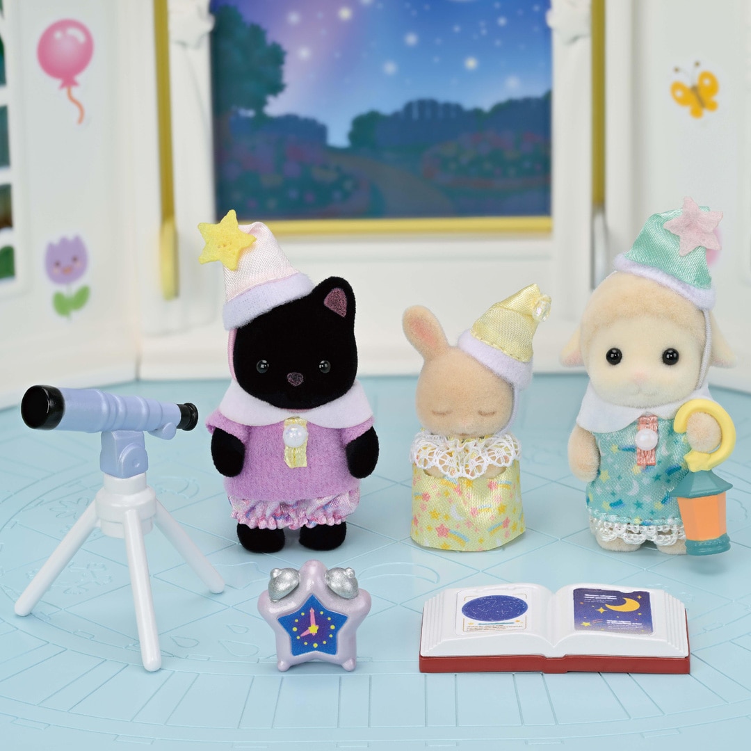 Amigos de la Guardería - Fiesta de Pijamas Sylvanian Families 2