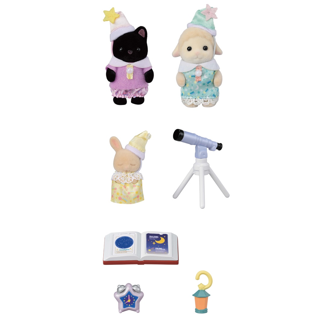 Amigos de la Guardería - Fiesta de Pijamas Sylvanian Families 3