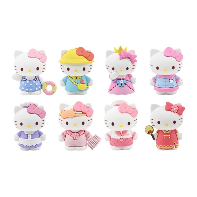 Imagen 0 de Figura 5 cm Vestidos Hello Kitty modelos surtidos