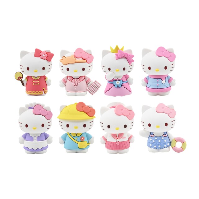 Imagen 0 de Figura 7 cm Vestidos Hello Kitty