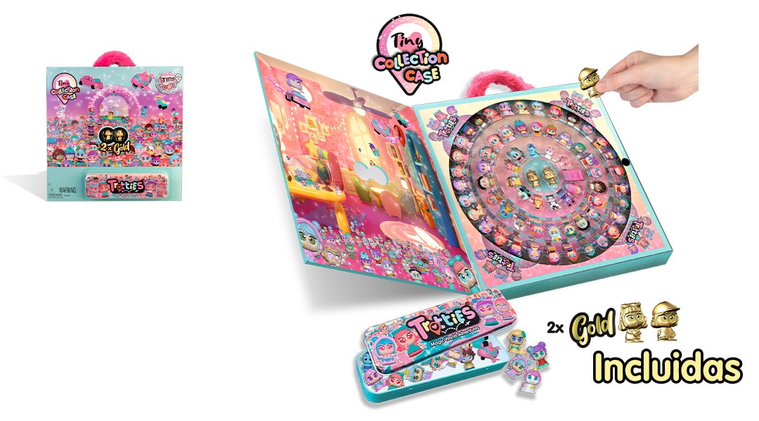 Mala de Coleção Tiny Trotties Famosa 5