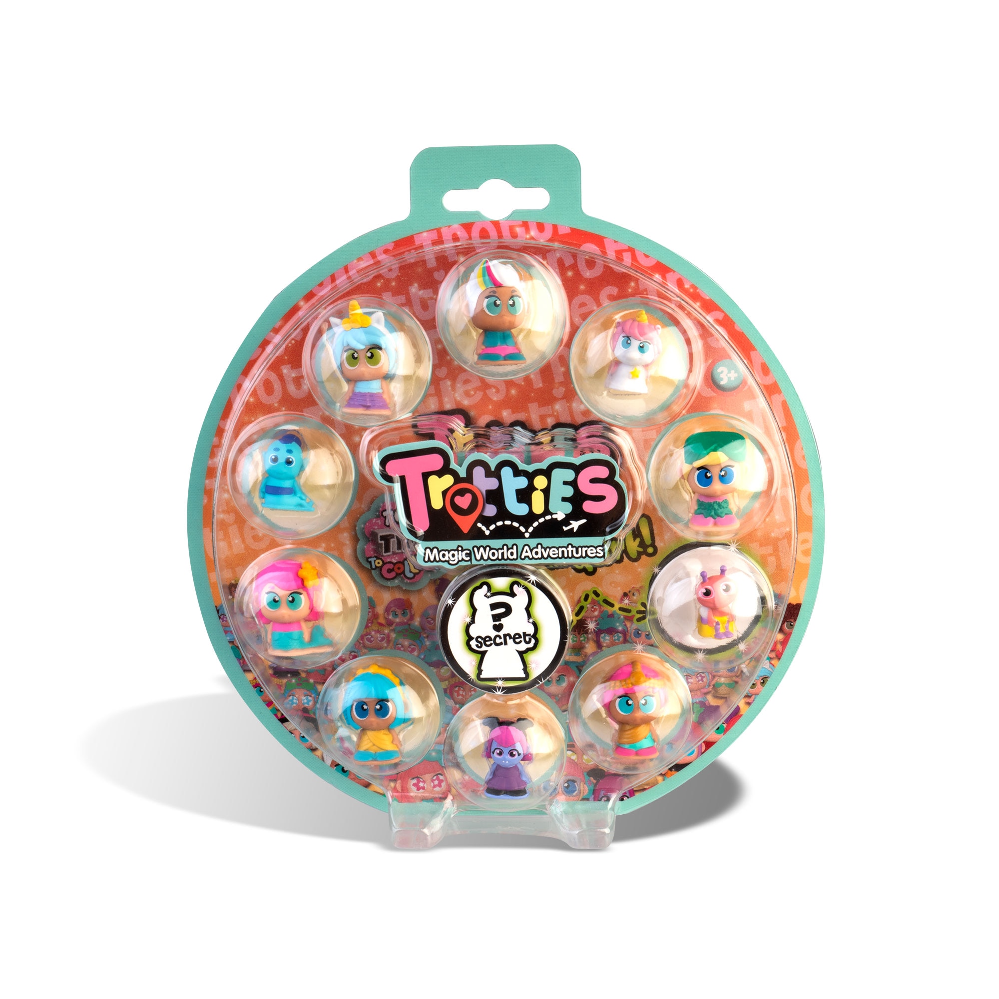 Pack 11 Figuras Surpresa Tiny Trotties Famosa 3