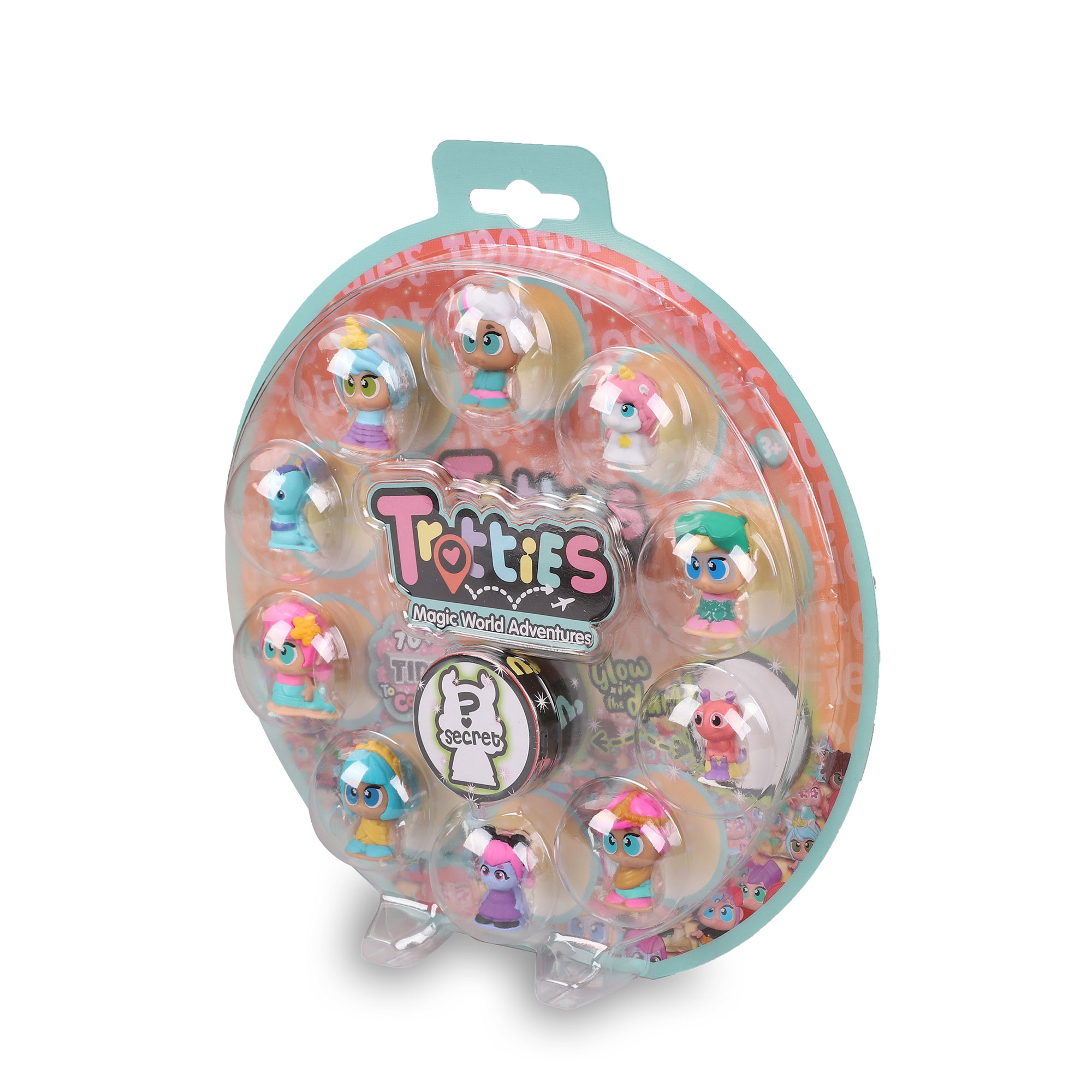 Pack 11 Figuras Surpresa Tiny Trotties Famosa 6